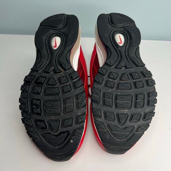 Nike Air Max 97 University Red Lace Up Running Shoe Womens Size 7.5 CQ9896-600 - Picture 12 of 15
